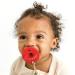 Ryan & Rose Cutie PAT Pacifier Teether (Stage 1  Red) - Buy Online on GoSupps.com