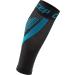 CEP Nighttech Calf Sleeve 2.0 - Reflective Women's Compression Leg Gums | Black/Blue | Size II - Buy Online on GoSupps.com