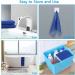 African Exfoliating Net Set - Body Scrubber Sponge for Shower and Bath (Black Blue) - Buy Online on GoSupps.com