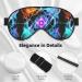 Buy Eight Dimensional Space Unisex Adjustable Buckle Blackout Sleep Eye Mask | Perfect for Home Travel Yoga & Office Naps - Buy Online on GoSupps.com