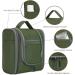 Travel Hanging Toiletry Wash Bag - Army Green Medium | Cosmetic Organizer for Women, Girls, Kids - Buy Online on GoSupps.com