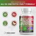 Reds & Greens Superfood Supplement - 120 Ct Capsules with 70+ Fruit & Vegetable Extracts, Probiotics, Prebiotics, Digestive Enzymes, Spirulina - Made in USA - Buy Online on GoSupps.com