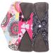 Toile Napkin Aunt Towel Reusable Cotton Period Pads Gasket Charcoal Female Napkin Outdoor Napkin Women Menstrual Pad Incontinence Pad Printed Fabric Gasket