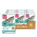 The Honest Kitchen Human Grade Meal Booster: 99% Meat High Protein Dog Food Topper Salmon & Pollock 5.5 Ounce (Pack of 12)