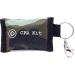 mantuuu CPR Ventilation Mask Set of 2 | Essential First Aid Kit with Disposable Gloves & Key Ring Carabiner - International Shipping Available - Buy Online on GoSupps.com