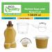 EcoQuality 50 Pack 1 oz Leak Proof Plastic Condiment Souffle Containers with Attached Lids - Perfect for Sauces, Samples, Slime, Jello Shots, Food Storage & More! - Buy Online on GoSupps.com