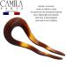 Camila Paris CP2639 French Twist Stick Clip Pins - Tortoise Shell Hair Fork for Women - Made in France - Buy Online on GoSupps.com
