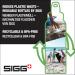 SIGG Alu Sport Drinking Bottle - WMB Traveler Red - 1.5L Climate-Neutral Leak-Proof BPA-Free Ideal for Carbonated Drinks - Buy Online on GoSupps.com