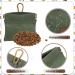 Portable Dog Training Treat Bags - Hands-Free Snack Dispenser for Dogs (2 Pack Green & Brown) - International Shipping Available - Buy Online on GoSupps.com