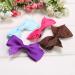20 pcs Colorful V-Rib Swallowtail Ribbon Alligator Hair Clips for Girls - Cute and Fun Hair Accessories - Buy Online on GoSupps.com