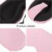 Beaupretty Eye Sleeping Mask Fashionable Night Mask Sleep Eye Mask Cover for Sleeping Pink - Buy Online on GoSupps.com