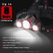 6000 Lumens Rechargeable USB Headlamp | Super Bright Waterproof Headlight for Outdoor Activities | 4 Modes Lightweight Headlamp for Camping, Hunting, Running | Red - Buy Online on GoSupps.com