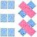 COHEALI Small Glasses Cloths 10Pcs Eyeglasses Cleaning Cloth Comfortable Cleaning Cloths for Eyeglasses Camera Lens TV Screen 17x15cm