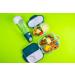 b.box Silicone Food Storage Container - Reusable Snack Box for Kids - Two Sealed Compartments - Open/Close Clip - Passion Splash - Buy Online on GoSupps.com