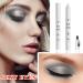 White Highlighter Eyeshadow Stick Pencil Eyeliner Glitter Metallic Shimmer Eye Shadow Stick Crayon Makeup Pen Long Lasting Waterproof Highly Pigmented Cream Eye Brightener Stick with Sharpener - Buy Online on GoSupps.com