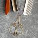 Compact Stainless Steel Beauty Scissors - Multi-Function Eyebrow & Nose Hair Scissors for Travel | Wear-Resistant & Portable - Buy Online on GoSupps.com