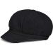 Womens Peaked Newsboy Cap - Stylish B1-black | WETOO - Buy Online on GoSupps.com
