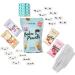 Thoughtfully Gourmet Mini Boba Party Set - Makes 16 Tasting Portions of Bubble Tea with 4 Flavors Boba Pearls, Cups, Lids, and Straws - Buy Online on GoSupps.com