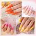 Aishaba 20 Colors Poly Nail Gel Kit - Rainbow Nail Extension Set for Manicure at Home - Buy Online on GoSupps.com
