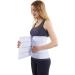 NYOrtho Abdominal Binder Lower Waist Support Belt - 30-45 Inch Compression Wrap for Men and Women - 4 Panel - 12 High - Pack of 1 - Buy Online on GoSupps.com