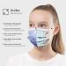 100 Small Disposable Face Masks - Made in Germany | CE Certified | Breathable 3-Layer Filter | Elastic Earloops | Rainbow Midnight Design - Buy Online on GoSupps.com