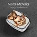 Buy Silent Monkey 2 Compartment Pill Case | Cute Travel Pill Box Organizer for Purse | Perfect Gift for Pocket & Travel - Buy Online on GoSupps.com