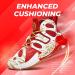 Ashion Men's Basketball Shoes - Non Slip Breathable Red Sneakers with Arch Support - Buy Online on GoSupps.com