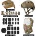 Guayma Airsoft Fast Helmet with Half Mesh Mask - Tactical Multifunctional Headgear for CS Game, Paintball & Military Outdoor Sports - Buy Online on GoSupps.com