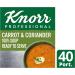 Knorr 100% Carrot & Coriander Soup 10kg - Pack of 4 - Buy Online on GoSupps.com