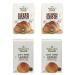 Wright's Baking | Bread Mix Selection Pack (2 Packs Mixed Grain Bread Mix 500g + 2 Packs Oat & Linseed Bread Mix 500g) | For Machine or Hand Baking