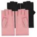 VINTORKY 2 Pairs UV Gloves Gloves for Gel Nails Nail Nail Gloves Manicure Gloves Nail Art Accessory UV Rays Gloves Fingerless Gloves Nail Art Supplies