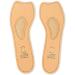 Premium 3/4 Leather Insoles for Women | Metatarsal Arch Support | Toe-Free Design | Fits Pumps, Heels, Casual Shoes | Size 38 EUR/US L7 - Buy Online on GoSupps.com