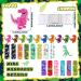 Weewooday 200 Pcs Dinosaur Shaped Bandages | Fun Waterproof Adhesive Bandages for Kids & Toddlers - Colorful Assorted Styles - Buy Online on GoSupps.com