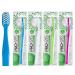 PRO-SYS Soft Toothbrush for Adult with Sensitive Teeth & Gums ADA Accepted with 35-Tuft Wide Dupont Tynex Bristles Pack of 4