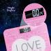 NDN LINE Digital Bathroom Scale - Pink Positive Message for Teens & Women - Love Yourself - Buy Online on GoSupps.com