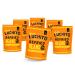 Gran Luchito Mexican Chipotle Refried Beans 15oz (Pack Of Six) - Vegan - Non Gmo - In A Microwavable Pouch