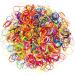 Mini Hair Tie 1000 Pack Rubber Hair Band Colorful Small Hair Ties for Girls Elastic Rubber Hair Band for Daily Hairstyles