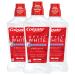 Colgate Optic White Alcohol Free Whitening Mouthwash, 2% Hydrogen Peroxide, Fresh Mint - 946mL, 32 Fl Oz (Pack of 3)