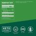 XCT C10 & C8 MCT Oil - Flavorless 14g MCTs - 16oz Bulletproof Keto Supplement for Energy & Appetite Control - Non-GMO, Vegan & Cruelty Free - Buy Online on GoSupps.com