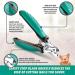 Professional Grade Double Sided Undercoat Pet Rake Brush | Reduces Shedding By 95% | Ideal for Dogs & Cats | Includes Free Nail Clipper - Buy Online on GoSupps.com