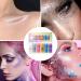 Sequins Shimmer Liquid Eyeshadow - Body Glue for Glitter Tattoos | Glitter Makeup Gel for Body and Face | Anti-perspirant Shimmering Body - Buy Online on GoSupps.com