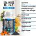 Buy Silicon Sea Moss & Black Seed Oil - 60 Count - Ashwagandha Bladderwrack & Burdock for Optimal Health | International Shipping Available - Buy Online on GoSupps.com