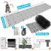 Cat Scat Spike Mat Emazon Online Pet Deterrent Spikes Prickle Mat for Garden Porch Home - Include 8 Garden Staples and 8 Twists - Stop Dog Digging/Keep Cat Away (Size:78.7" x 11") - Buy Online on GoSupps.com