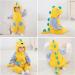 Doladola Animal Dalmatians Toddler Romper Jumpsuit | Newborn Outfit 18-24 Months | Yellow Dino Print - Buy Online on GoSupps.com