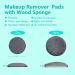 Reusable Cotton Rounds & Bamboo Makeup Remover Pads - Eco-Friendly Soft Three Layer Face Cleanser | International Shipping Available - Buy Online on GoSupps.com