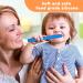 SLGOL Hollow Teether Tube 5 Pack - Silicone Teething Toys for Babies 3-12 Months - Buy Online on GoSupps.com