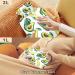 NAANLE 1L Watercolor Disk Heat Bottle with Cover | Transparent Hot Water Bottle for Pain Relief & Therapy - Buy Online on GoSupps.com