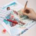 LED Diamond Painting Illumination Pen 2Pack - Art Lighted Pen for 5D Gem Jewel DIY Projects - Embroidery Tool for Adults and Kids - Buy Online on GoSupps.com