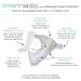SmartNappy Reusable Inserts for by Amazing Baby Hybrid Diaper Cover  Set of 10  5 Tri-fold Inserts and 5 Boosters  Size 3-4  12-40 lbs Size 3 (10 Count) - Buy Online on GoSupps.com