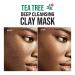 Kiss New York Tea Tree Deep Cleansing Clay Mask 4.23 oz - Korean Skin Care for Pores, Oil Control, and Impurity Removal - Buy Online on GoSupps.com